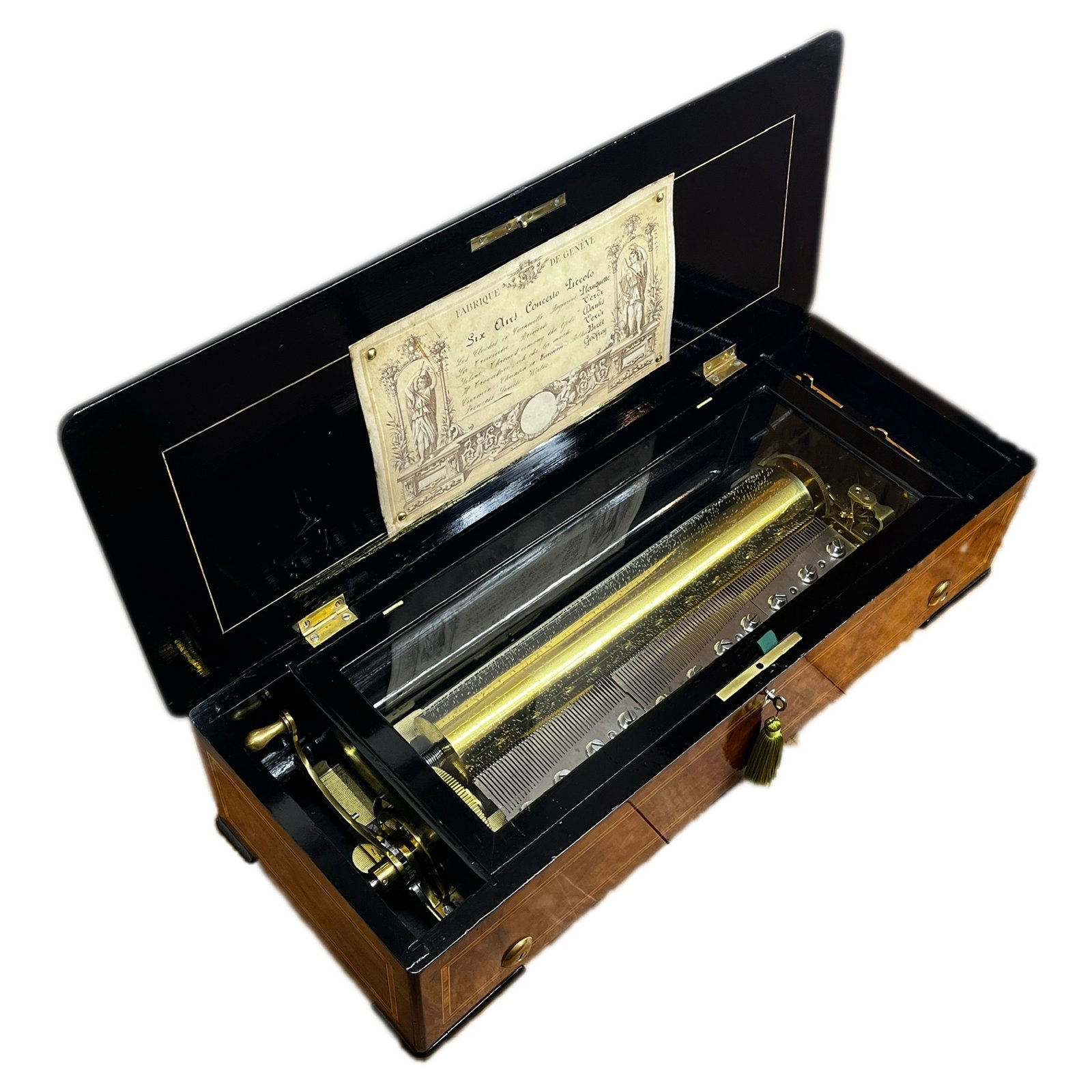 Langdorff Concerto Piccolo M6L1 langdorff music box 6 air open left