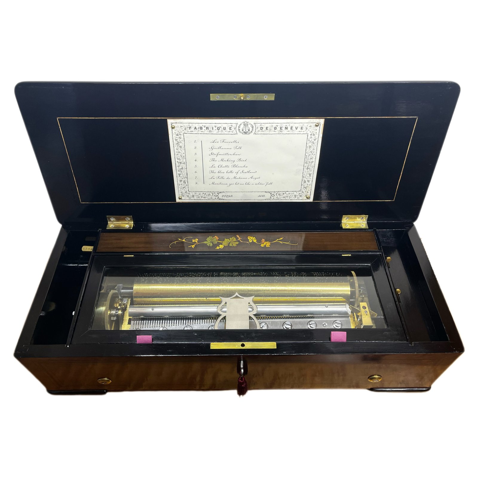 8 air bremond antique musical box op2