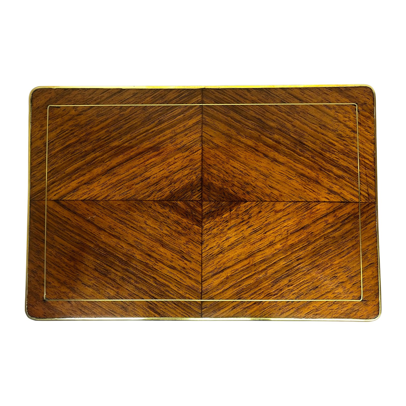 nickel plated music box lid