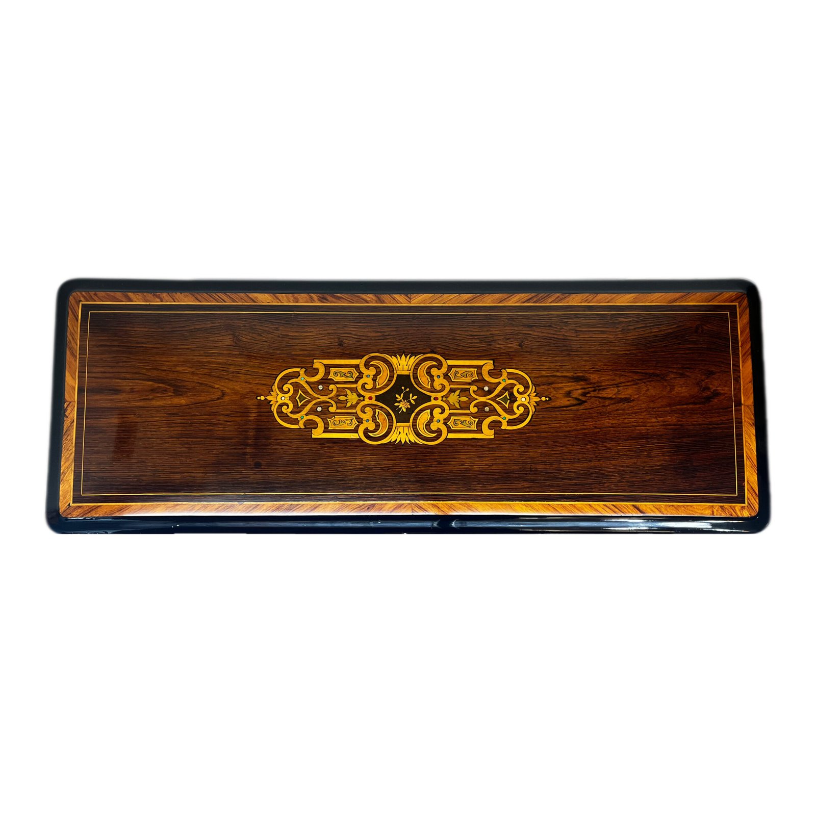 pvf 8 air antique musical box m8pvf1 lid