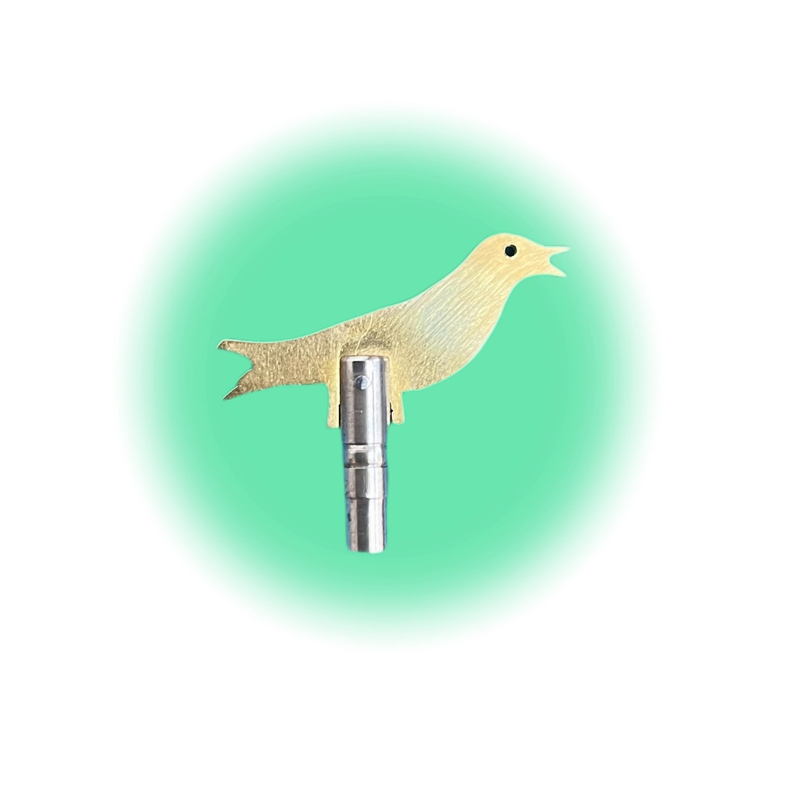 gilt singing bird box by bontems sgb2c key